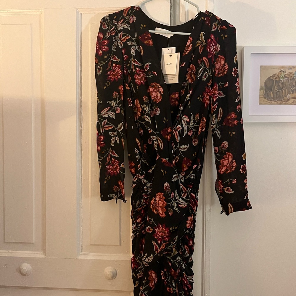 ALC long sleeved mini dress